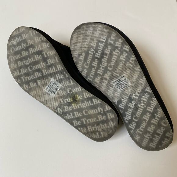 Hush Puppies Sunshine Puffer Slide Sandals Women 8M Black Platform Cross‎ Strap - Picture 6 of 8